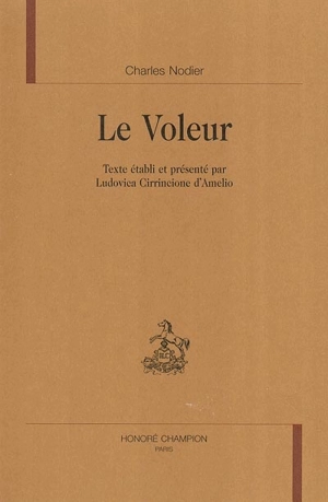 Le voleur - Charles Nodier