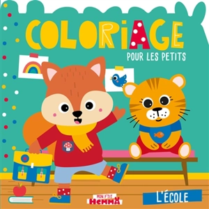 L'école : coloriage pour les petits - Carotte et compagnie (site web)