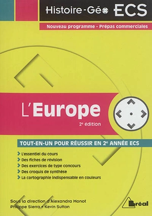 L'Europe : tout-en-un pour réussir en 2e année ECS - Philippe Sierra