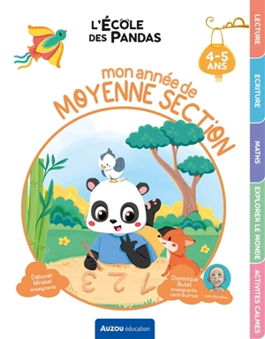 L'école des pandas : mon année de moyenne section, 4-5 ans - Dominique Butet