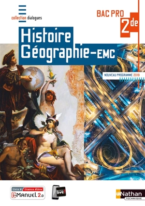 Histoire géographie, EMC 2de bac pro : nouveau programme 2019 - Dominique Colonna