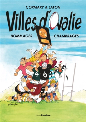 Villes d'Ovalie : hommages, chambrages - Jean-Michel Cormary