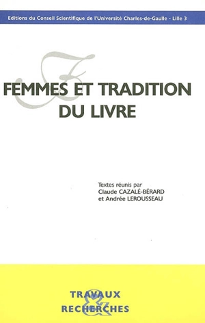 Femmes et tradition du Livre : actes de la journée d'étude, 25 octobre 2002