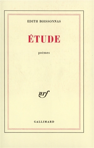 Etude - Edith Boissonnas