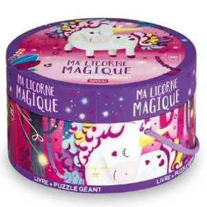 Ma licorne magique : livre + puzzle géant - Nadia Fabris