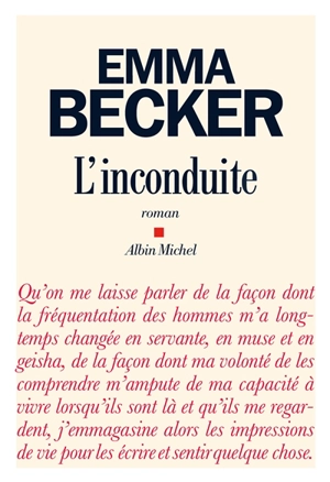 L'inconduite - Emma Becker