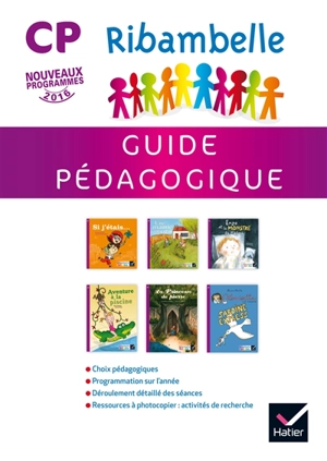 Ribambelle, méthode de lecture CP, série violette : guide pédagogique - Nadine Demeulemeester