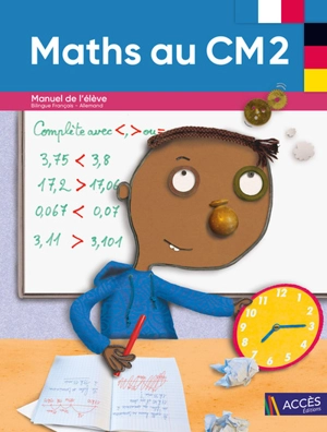 Maths au CM2 : manuel de l'élève : bilingue français-allemand - Sophie Duprey