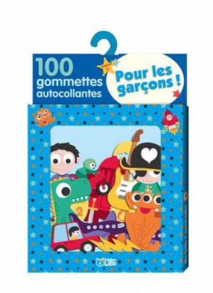 Pour les garçons ! : 100 gommettes autocollantes - Monsieur Dupont