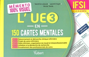 L'UE 3 en 150 cartes mentales, IFSI : mémento 100 % visuel - Sandrine Lescure