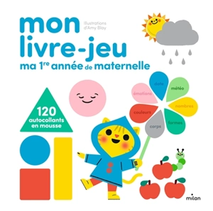 Mon livre-jeu : ma 1re année de maternelle - Amy Blay