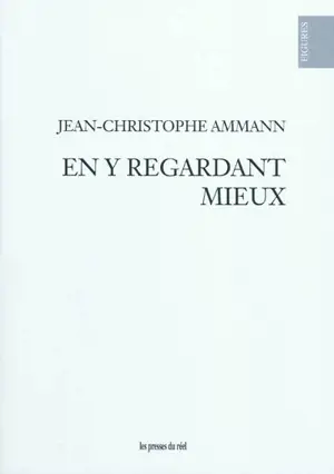 En y regardant mieux - Jean-Christophe Ammann