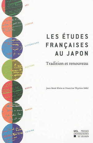 Les études françaises au Japon : tradition et renouveau