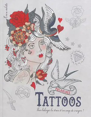 Tattoos : coloriage : grand format - Fotolia