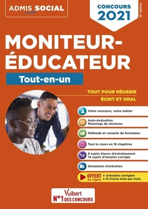 Moniteur-éducateur : tout-en-un : concours 2021 - Eric Furstos