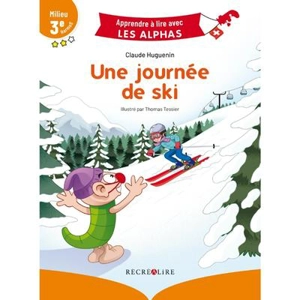 Une journée de ski : milieu 3e Harmos - Claude Huguenin