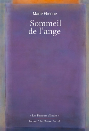 Sommeil de l'ange - Marie Etienne