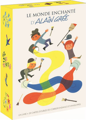Le monde enchanté d'Alain Grée : un livre + 20 cartes doubles de correspondance et enveloppes - Alain Grée