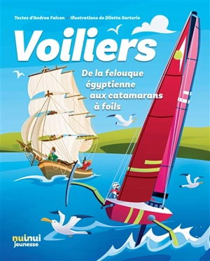 Voiliers : de la felouque égyptienne aux catamarans à foils - Andrea Falcon