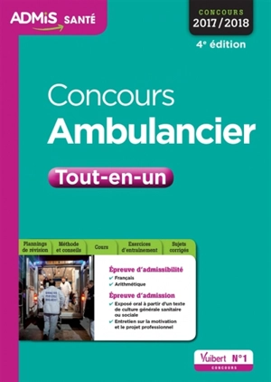 Concours ambulancier : tout-en-un : concours 2017-2018 - Marion Gauthier