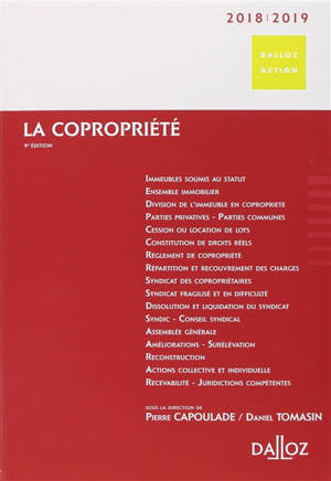 La copropriété 2018-2019