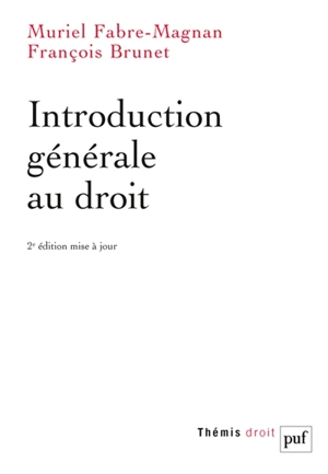 Introduction générale au droit - Muriel Fabre-Magnan