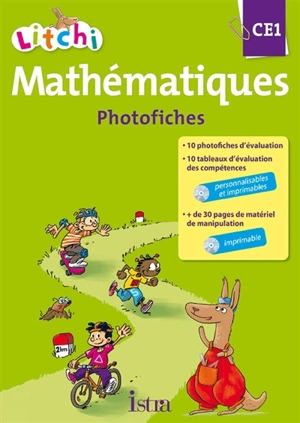 Litchi CE1, mathématiques : photofiches - Caroline Vilaro