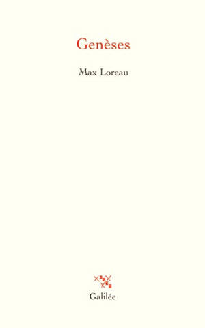 Genèse : Cri II - Max Loreau