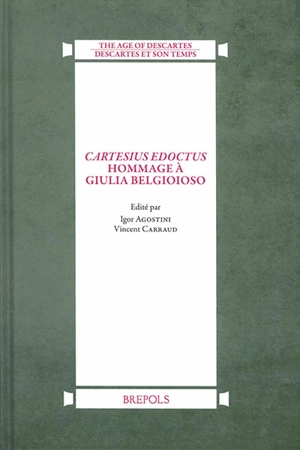 Cartesius edoctus : hommage à Giulia Belgioioso