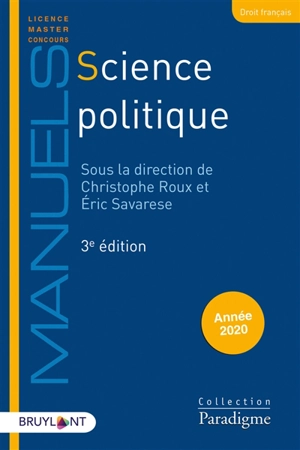 Science politique : année 2019-2020