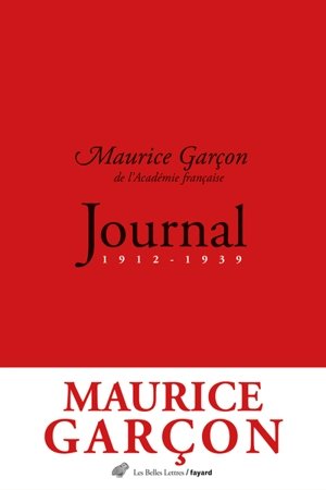 Journal : 1912-1939 - Maurice Garçon