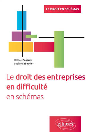 Le droit des entreprises en difficulté en schémas - Hélène Poujade