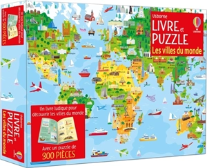 Les villes du monde : livre et puzzle - Mattia Cerato