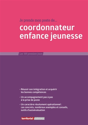 Je prends mon poste de coordonnateur enfance jeunesse - Fabrice Anguenot