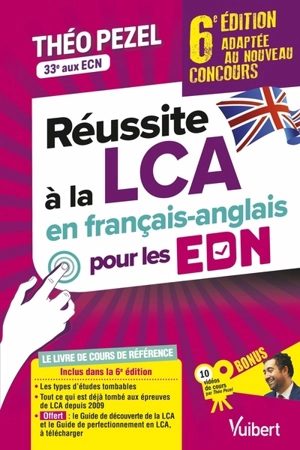 Réussite à la LCA en français-anglais pour les EDN - Théo Pezel