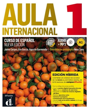 Aula internacional 1 : curso de espanol, A1 : edicion hibrida - Jaime Corpas