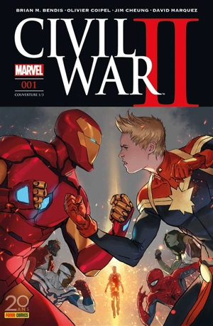 Civil war II, n° 1. Couverture 1