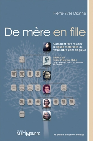 De mère en fille : comment faire ressortir la lignée maternelle de votre arbre généalogique - Pierre-Yves Dionne