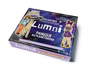 Panique au planétarium : escape box pédagogique Lumni, 9-11 ans : avec des énigmes adaptées au cycle 3 - Nathalie Lescaille
