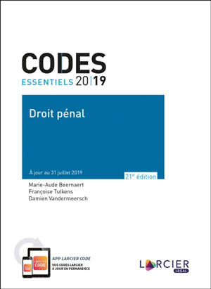 Droit pénal 2019