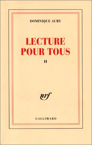 Lecture pour tous. Vol. 2 - Dominique Aury