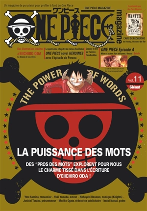 One Piece magazine, n° 11. La puissance des mots - Eiichiro Oda