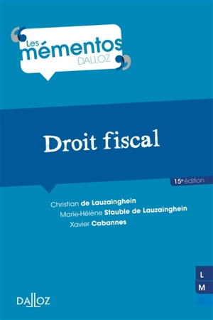 Droit fiscal - Christian de Lauzainghein