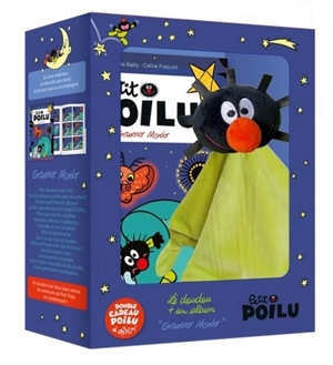 Coffret Petit Poilu : le doudou + un album Grosso Modo - Céline Fraipont