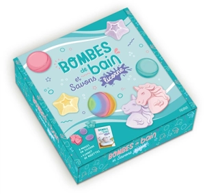 Bombes de bain et savons licorne - Claire and co.