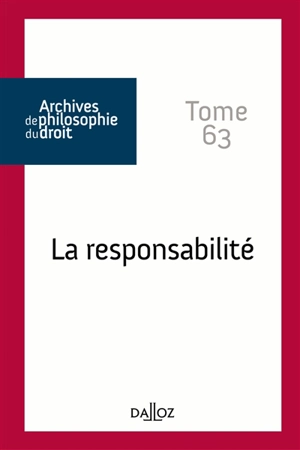 La responsabilité