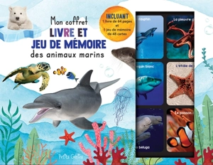 Mon coffret livre et jeu de mémoire des animaux marins - Simon, Claire