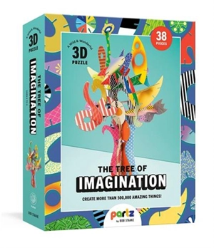 The Tree of Imagination : A Wild and Wonderful 3D Puzzle : 38 Pieces - Bob Staake