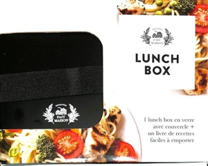 Lunch box : 1 lunch box en verre avec couvercle + un livre de recettes faciles à emporter : coffret - Isabelle Guerre