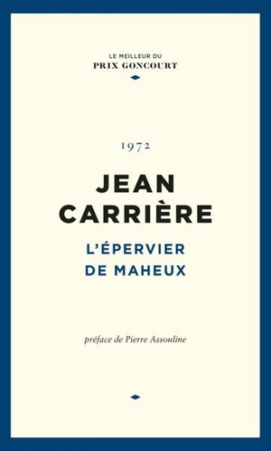 L'épervier de Maheux - Jean Carrière